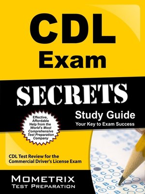 cover image of CDL Exam Secrets Study Guide